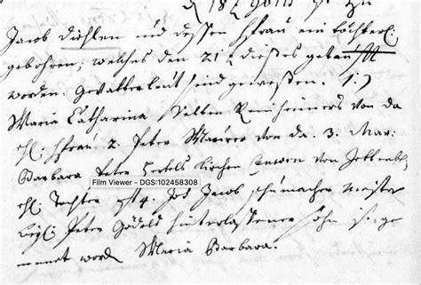 Maria Catharina Gengenbach (1750–1790) • FamilySearch